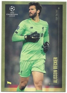 2020 Topps Lionel Messi Champions League Top Talent Alisson Becker Liverpool - Picture 1 of 2