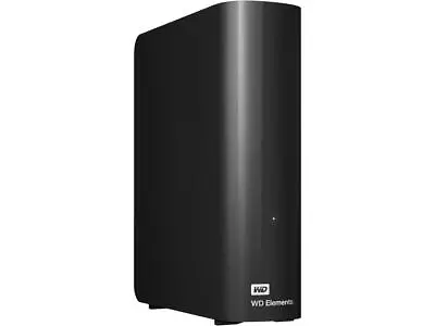 WD Elements 8TB External Hard Drive USB 3.0 Desktop HDD Black - Image 1 of 4