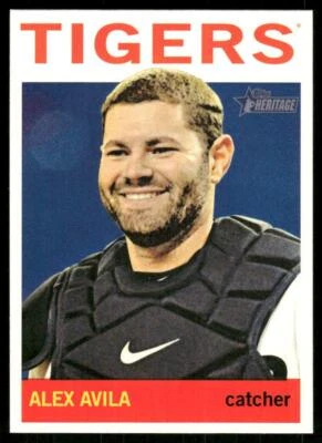 2013 Topps Heritage #19 Alex Avila - Image 1 of 2