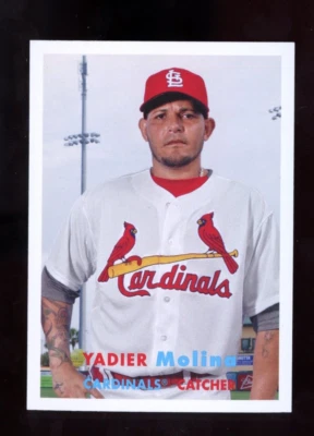 2015 Topps Archives YADIER MOLINA - Image 1 of 2