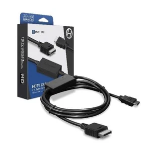 SRPJ Hyperkin HD Cable for PS/PS2 HDMI converter adapter cable Black SRPJ2140 - Picture 1 of 4