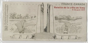 Emission commune - FRANCE-CANADA - Bataille crête de Vimy - 2017 - Sous blister - Picture 1 of 1