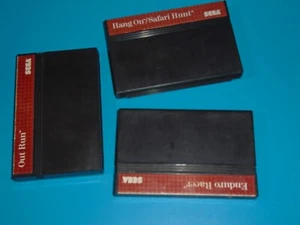 Sega Master System SMS Race Lot Out Run OutRun Enduro Racer Hang On/Safari Hunt - Picture 1 of 3
