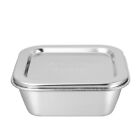 Store Your Cheese and Bread in Style with a Stainless Steel Butter Dish