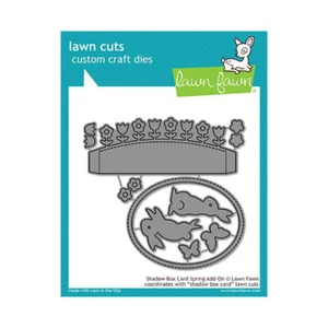 Lawn Fawn - Lawn Cuts Dies - Shadow Box Card Spring Add-on LF1906 - Bild 1 von 3
