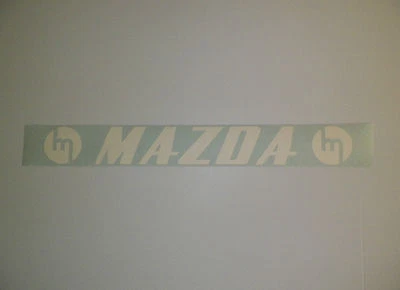 Nueva calcomanía de escotilla de parabrisas con logotipo clásico MAZDA RX2 RX3 RX4 RX7 COSMO REPU giratoria Foto 1 de 4