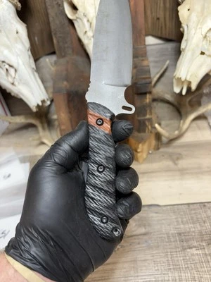 Tops Knives Silent Hero Canvas Micarta Handles - Image 1 of 4