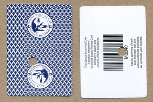 GREAT BLUE HERON CASINO Canada Souvenier SCAN CODE SWAP PLAYING CARD - Picture 1 of 3