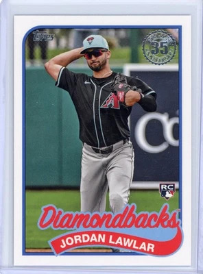 2024 Topps Update Jordan Lawlar Topps 35th Anniversary #89US-40 Diamondbacks - Image 1 of 2