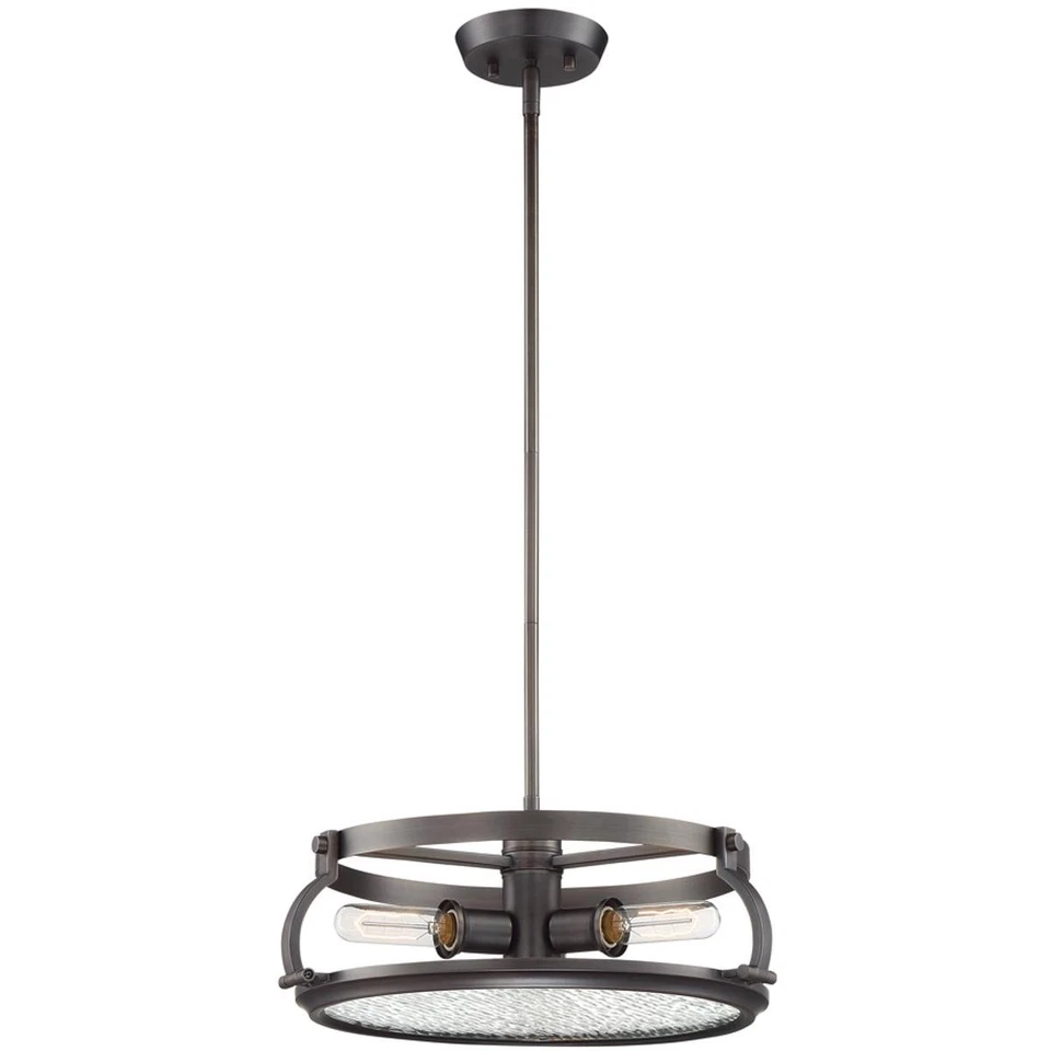 Fuente Diseñadores 92131-SCB Eaton Colgante Satinado Cobre Bronce Foto 1 de 1