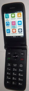 Orbic Journey V RC2200L - 8GB - Black (TracFone) 4G LTE GSM Flip Phone Bundle - Picture 1 of 2