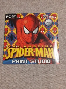 Marvel The Amazing Spiderman Print Studio PC DVD Rom Marvel New & Sealed - Picture 1 of 2