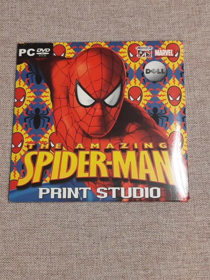 Marvel The Amazing Spiderman Print Studio PC DVD Rom Marvel New & Sealed - Image 1 of 2