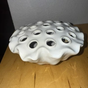 Vintage Ceramic Coral Shaped Flower Frog - Picture 1 of 4