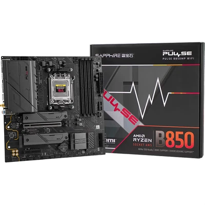 Sapphire PULSE B850MP WIFI AM5 DDR5 Motherboard - Bild 1 von 4