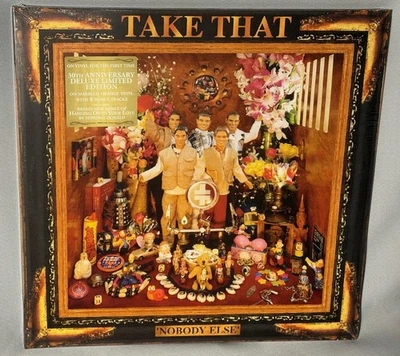 LP TAKE THAT Nobody Else (MARBLED ORANGE Vinyl, w/8 Bonus trks 2025) NEW MINT SS - Image 1 of 2