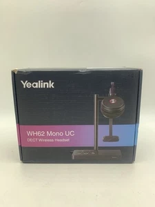 YEALINK WH62 Mono UC DECT Wireless Headset NEW OPEN BOX - Picture 1 of 7