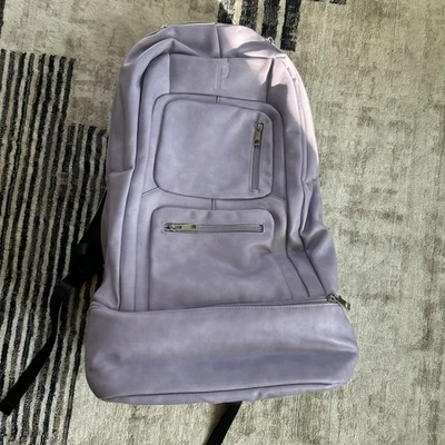 Bolsa de libros grande Sole Premise color púrpura lavanda. TSA de regreso a la escuela/universidad Foto 1 de 4