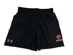 Pantalones cortos de práctica Under Armour Heat Gear Texas Tech Red Raiders negros para hombre talla L - Imagen 1 de 10