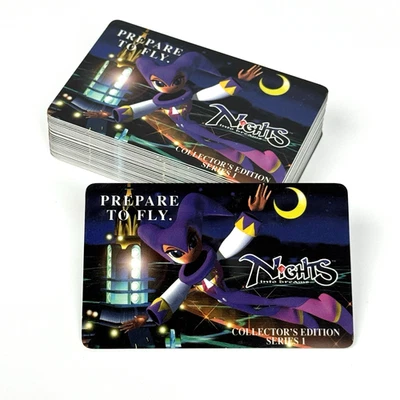 Tarjeta de sugerencias de juego de llamadas telefónicas auténtica Nights Into Dreams Sega Saturn 1996 Foto 1 de 4