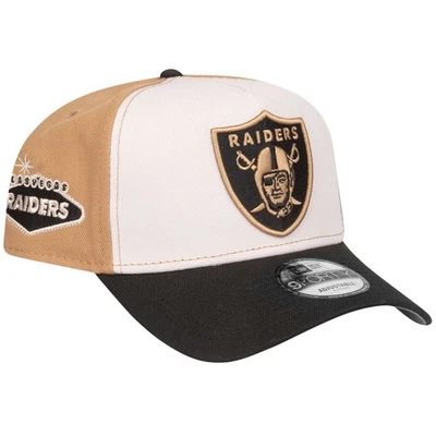 New Era 9Forty Snapback Cap - Las Vegas Raiders stone wheat - Bild 1 von 4