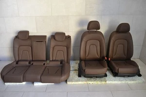 Original Audi A5 8T Arredamento Sedili Pelle Braun 8K0881105T 8K0959760E - Imagen 1 de 10