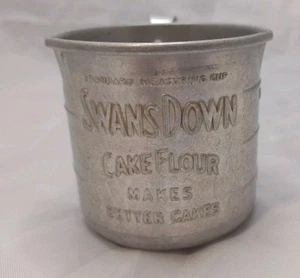 Antique Measuring Cup marked “Swans Down Cake Flour Makes Better Cakes” - Picture 1 of 5