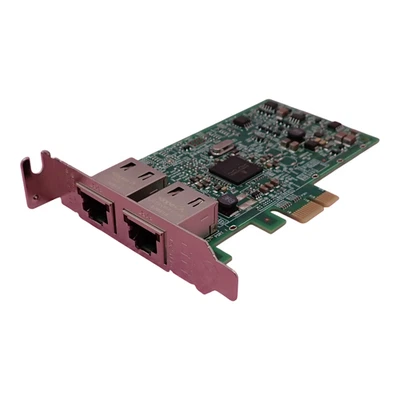 Dell Broadcom 5720 Dual Port 1Gb/s PCI-E NIC Network Interface Card 557M9 0557M9 - Image 1 of 4