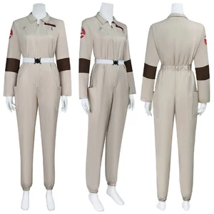 Ghostbusters Jumpsuit Uniform Cosplay Costume Women's Outfit - Picture 1 of 9