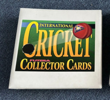 1994/95 Futera Insert Cricket Card Folder - Hard to Find - Includes Sleeves