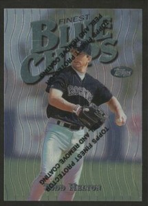 1997 TOPPS FINEST SILVER TODD HELTON RC #286