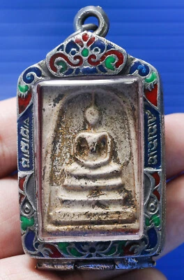 Phra Somdej, Talismán, Tailandés, Antiguo, Buda, LP Toh, Raro, Colgante, Amuleto, Bendito Foto 1 de 4