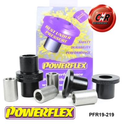 Powerflex Posteriore Forcella A Mozzo Spazzole Per Ford Escort Mk3, Mk4 + XR3i - Immagine 1 di 4