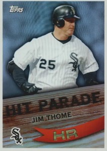 2007 Topps Hit Parade Chicago White Sox Baseball Card #HP4 Jim Thome