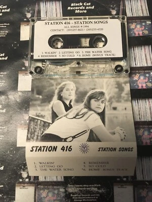 Jen Leigh Station 416 Songs Big Sister The Dirty Bunch guitar rare cassette tape - Image 1 of 3