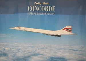 British Airways G-BOAC Special Souvenir Poster - Daily Mail 2003 - Bild 1 von 5