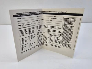 Chrono Trigger (Nintendo DS) NTR-YQUE French Registration Card Only - Picture 1 of 4