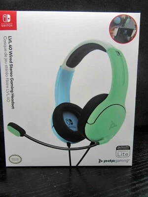 PDP LVL40 Wired Gaming Headset w/ Noise Cancelling Mic for Nintendo Switch - Image 1 of 3