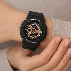 ⌚ Casio Damen Analog-Digital Quarz Uhr BA-110X-1AdR Stylisch & Langlebig 💧 - Bild 1 von 12
