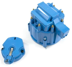MAXX 4404B Blue HEI Distributor Cap 62-80 Small Block Ford 221 260 289 302 V8 - Picture 1 of 1