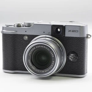 Fujifilm X20 X Series 12.0MP Digital Camera Black and Silver 80% New Tested - Picture 1 of 14