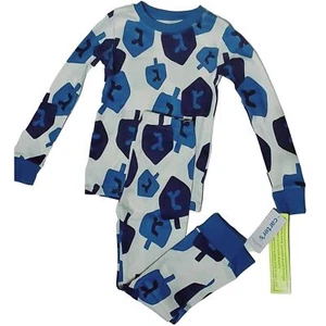 Carters Boys 2 pce Long Sleeve Hannukah Pajamas (5, 8, Adult S) - Picture 1 of 3
