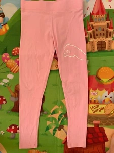 Puma Pink Legging for Girls, Size M (8-10) - Picture 1 of 2
