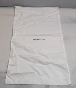 New BALENCIAGA 27” x 13" Cotton Drawstring Dust Travel Storage Bag - Picture 1 of 2