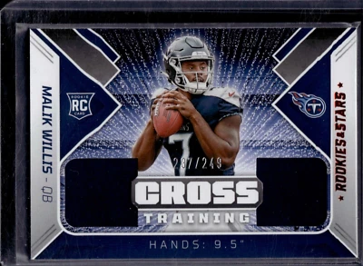 2022 Panini Rookies and Stars Malik Willis Jersey /249 Rookie RC Texans - Image 1 of 2