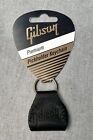 Gibson AKYC-BLK Premium Leather Pickholder Keychain Black