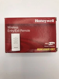 HONEYWELL REM1000R1003 WHITE WIRELESS ENTRY/EXIT REMOTE - Picture 1 of 4