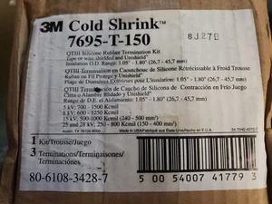 Cold Shrink Silicone Termination Kits, 7695-T-150 (LOC-113G) - Picture 1 of 2