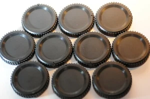Lot of ten 10 GENERIC BF-1 type Dust caps for Nikon F mount cameras Film Digital - Picture 1 of 5