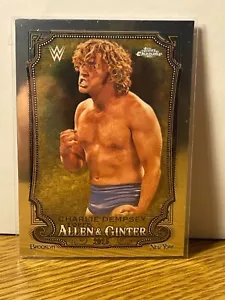 2025 Topps Chrome WWE Allen & Ginter Charlie Dempsey #AG-CDY NXT - Picture 1 of 2